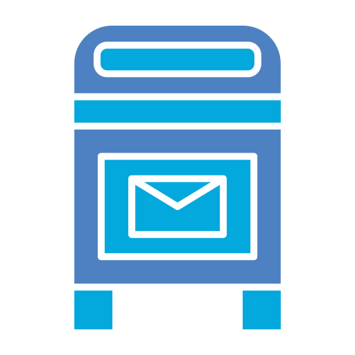 briefkasten Generic Blue icon
