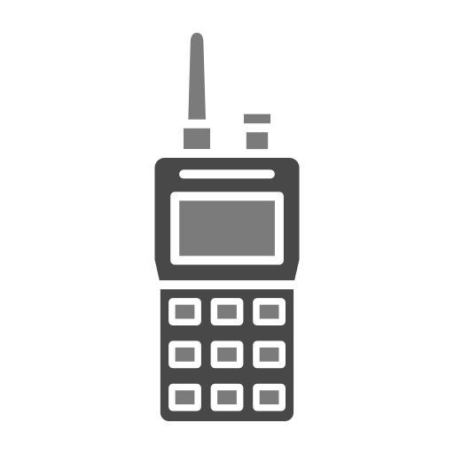 walkie-talkie Generic Grey icono