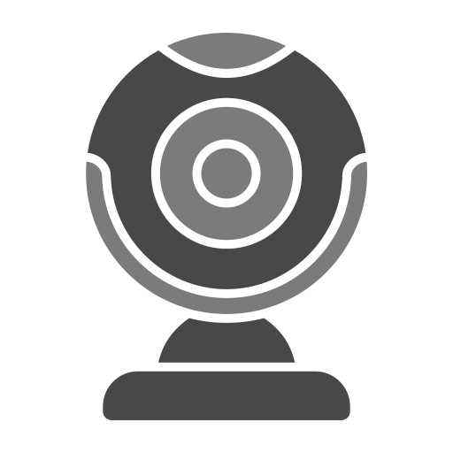 webcam Generic Grey icoon
