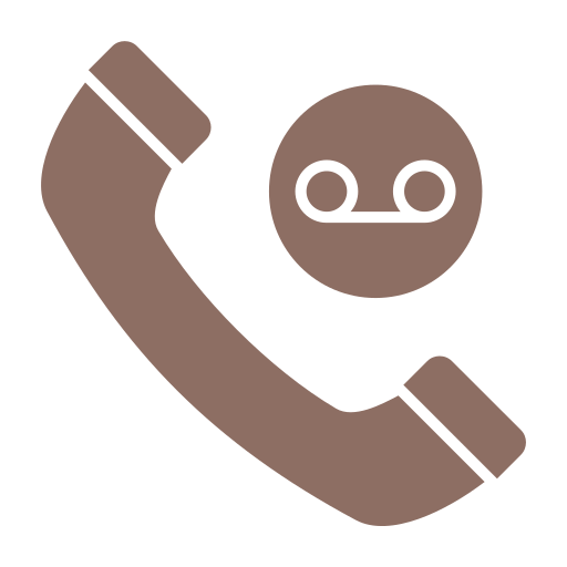 Recorded call Generic Simple Colors icon