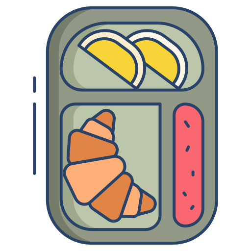 弁当箱 Generic color outline icon