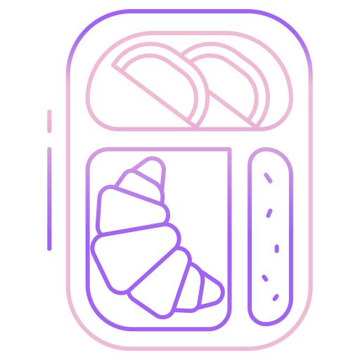 Lunch box Generic gradient outline icon
