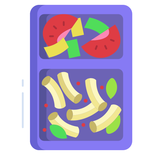 caja de almuerzo Generic color fill icono