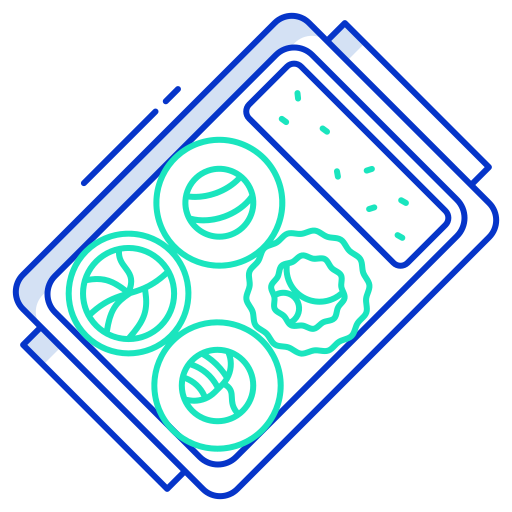 Lunch box Generic color outline icon