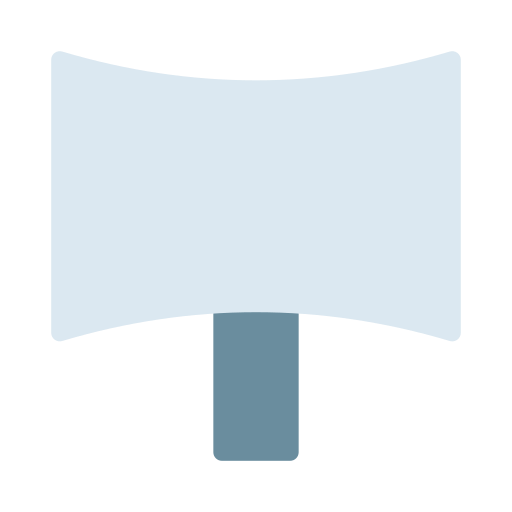 pantalla ancha Generic Flat icono