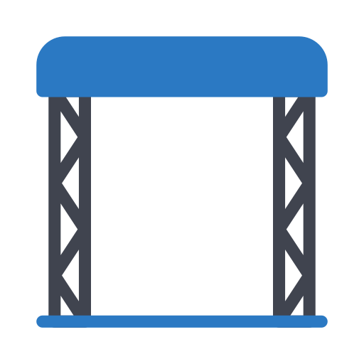 ステージ Generic Blue icon