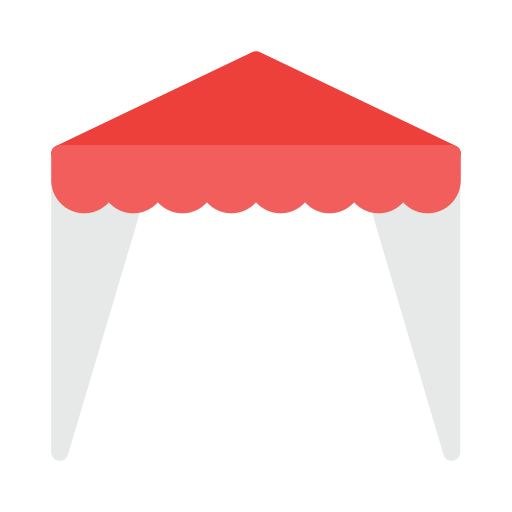 tenda per eventi Generic Flat icona