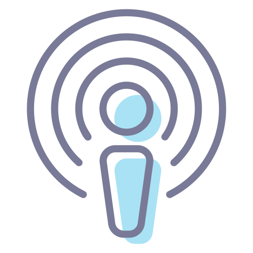 podcast Generic Color Omission icon