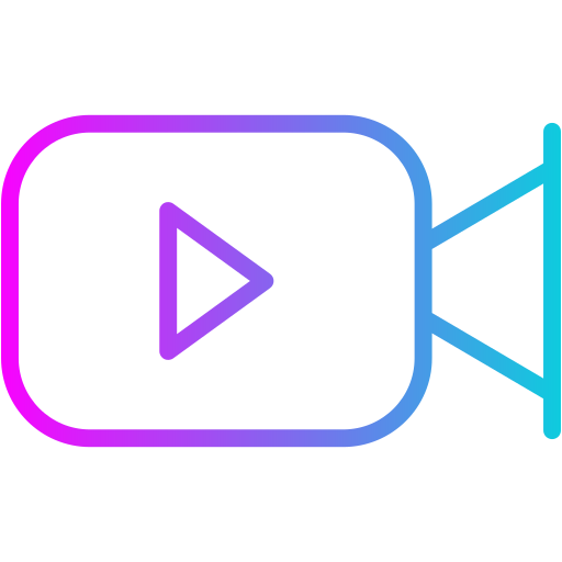 video Generic Gradient icon