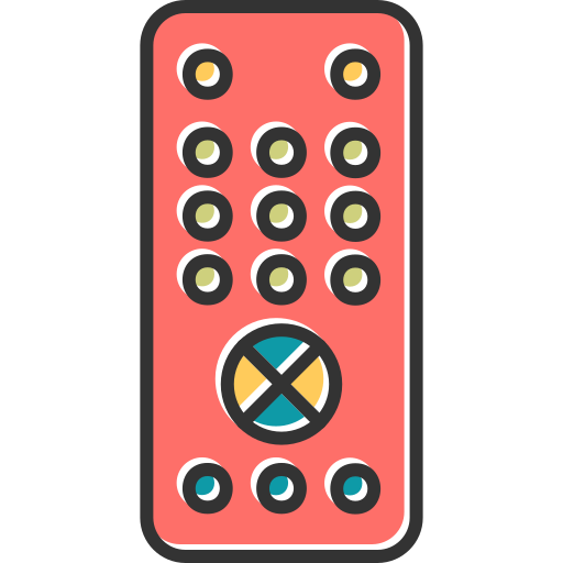 Remote control Generic Color Omission icon