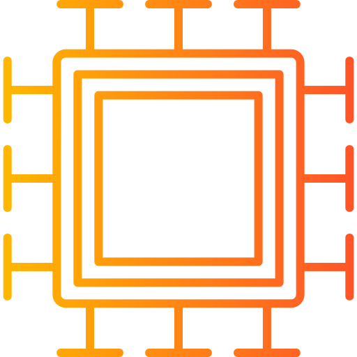 mikrochip Generic Gradient icon