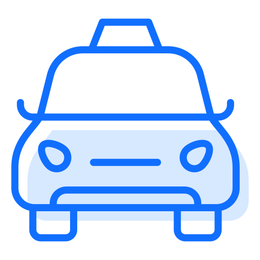 taxi Generic Blue ikona