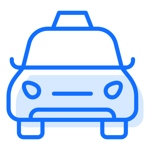 taxi Generic Blue icono