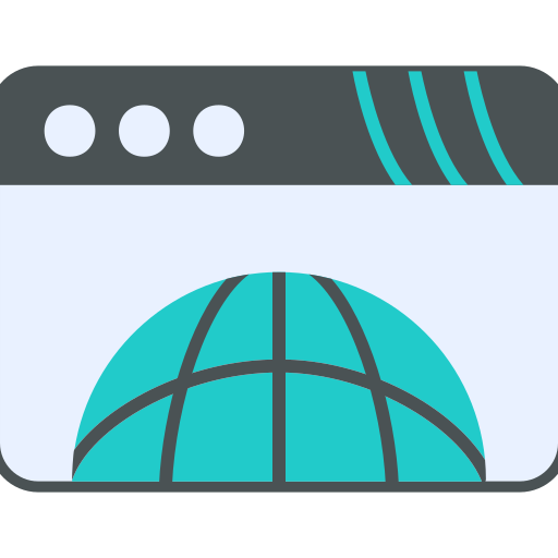 browser Generic Flat icoon