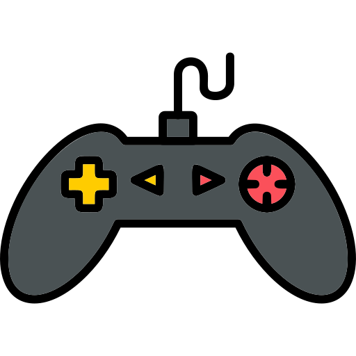 pad del controller Generic Outline Color icona