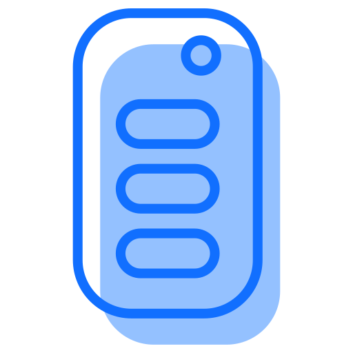 자동차 열쇠 Generic Blue icon