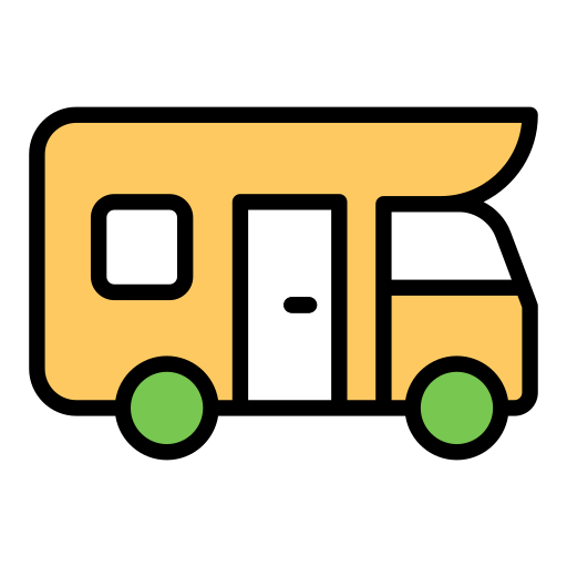 Motor home Generic Outline Color icon
