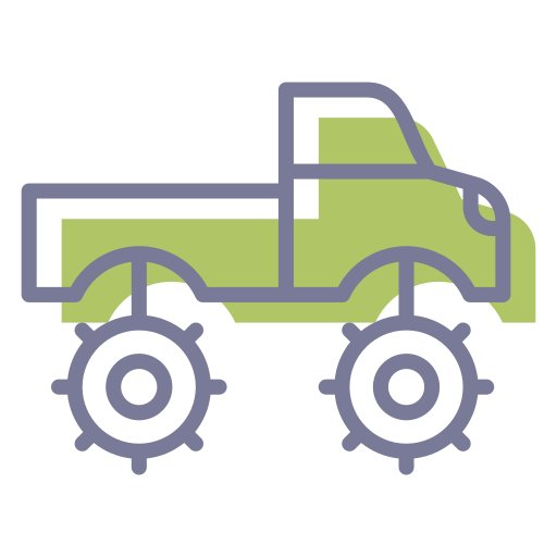 monster truck Generic Color Omission ikona