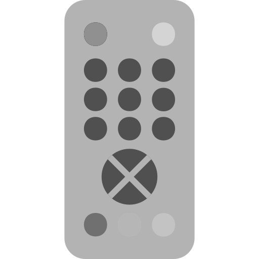 Remote control Generic Grey icon