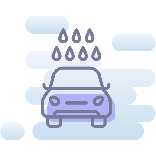Car wash Generic Color Omission icon