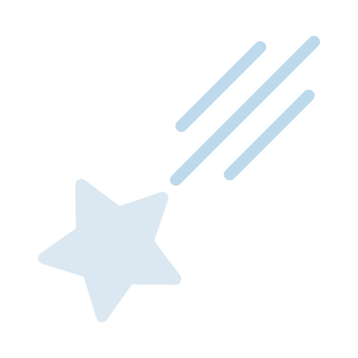 Falling star Generic Flat icon