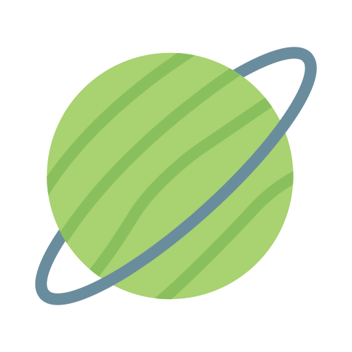 Saturn Generic Flat icon