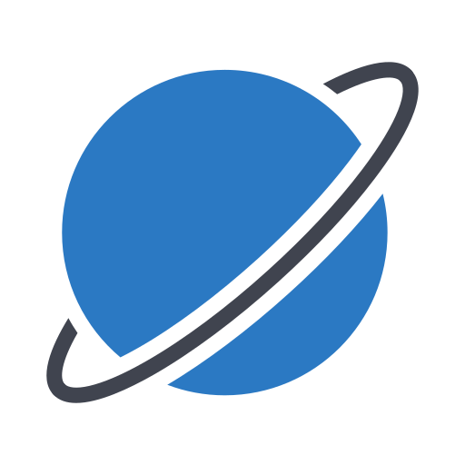 planeta Generic Blue icono