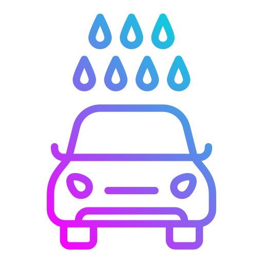 lavado de autos Generic Gradient icono