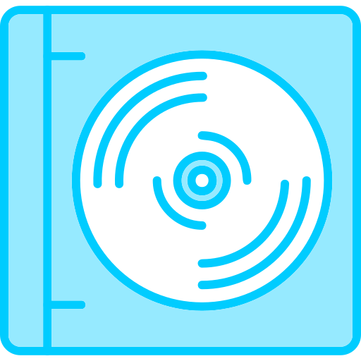 cd Generic Blue icoon