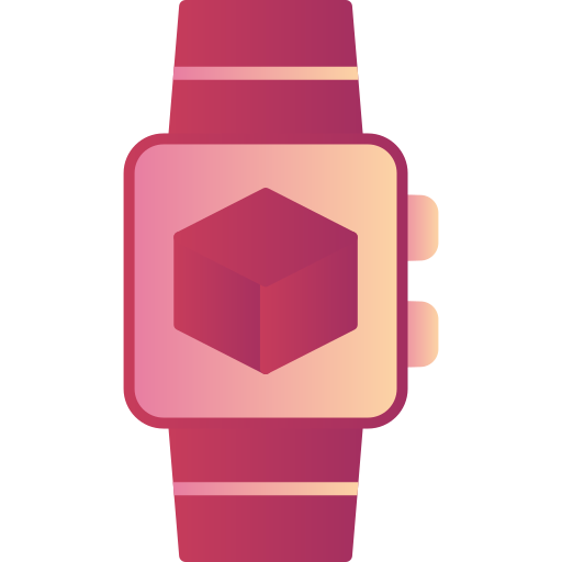 inteligentny zegarek Generic Flat Gradient ikona