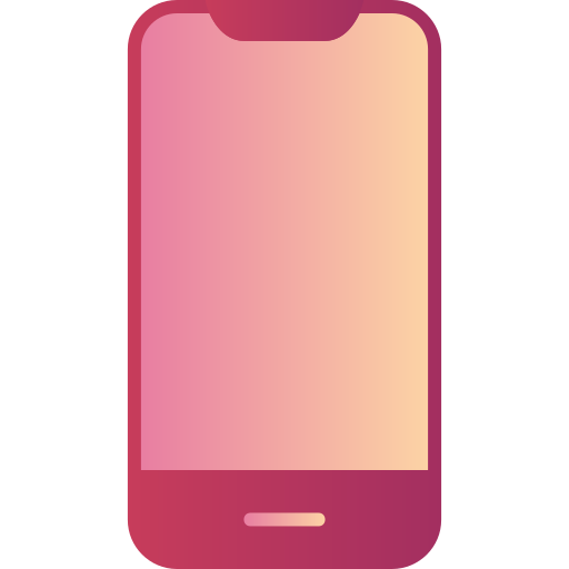 smartphone Generic Flat Gradient icoon