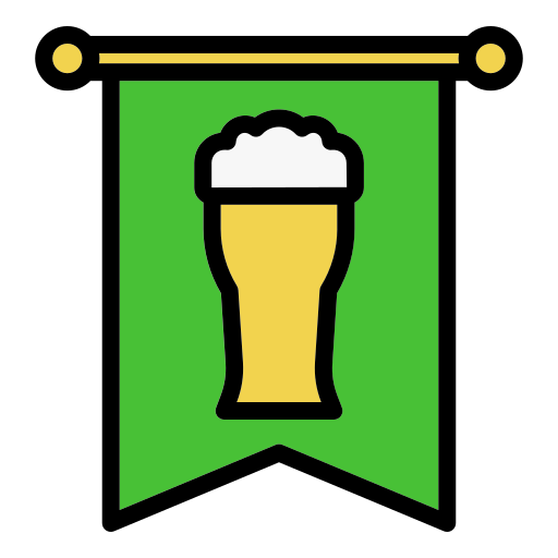 International Beer Day Generic Outline Color icon