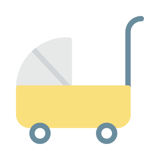 kinderwagen Generic Flat icon