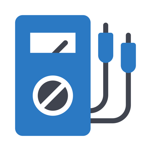 voltmeter Generic Blue icon