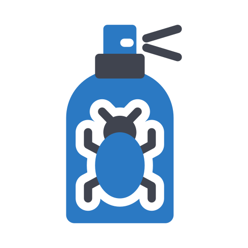 insectenspray Generic Blue icoon