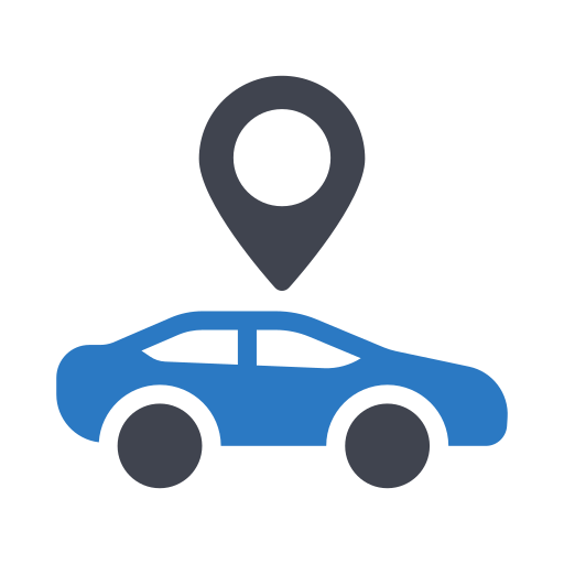 Map pointer Generic Blue icon