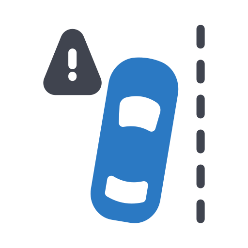 Parking sensor Generic Blue icon