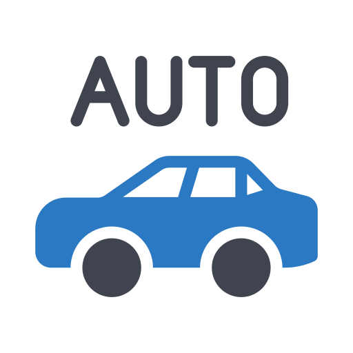 auto Generic Blue icono