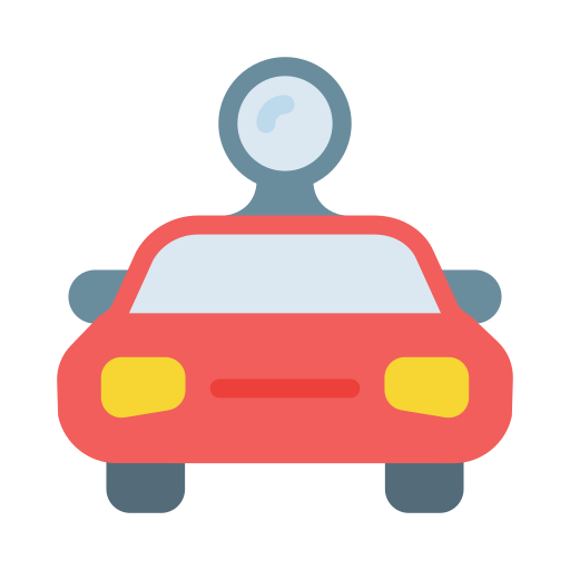 autonome auto Generic Flat icoon