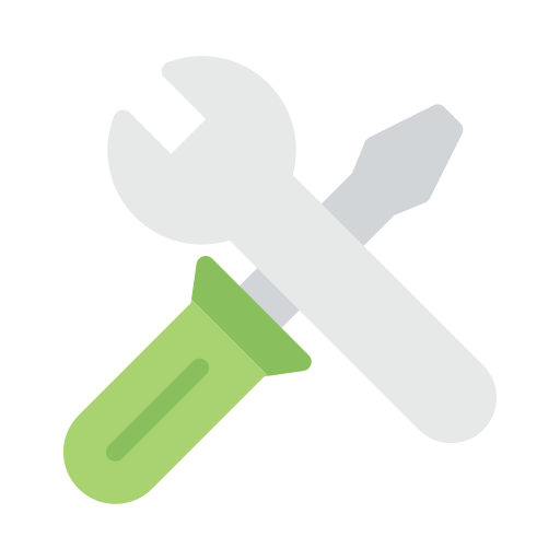 herramientas para reparar Vector Stall Flat icono