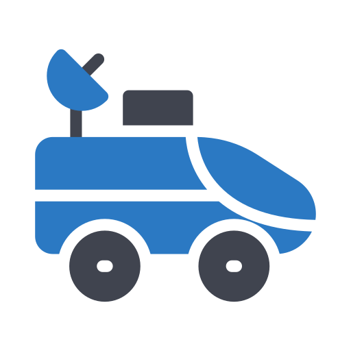 furgone Generic Blue icona