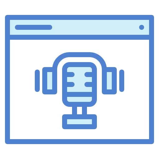 podcast Generic Blue icon