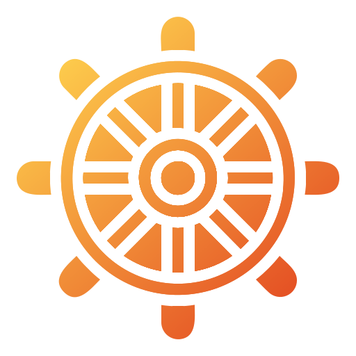 Ship wheel Generic Flat Gradient icon