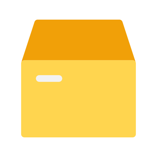 Картонная коробка Generic Flat иконка