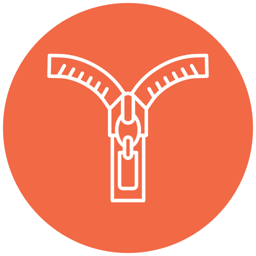 Zip Generic Flat icon