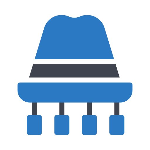 hiszpański kapelusz Generic Blue ikona