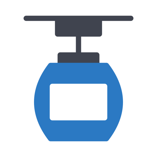 ケーブルカー Generic Blue icon