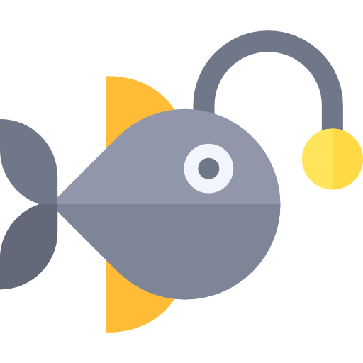 Anglerfish Basic Straight Flat icon