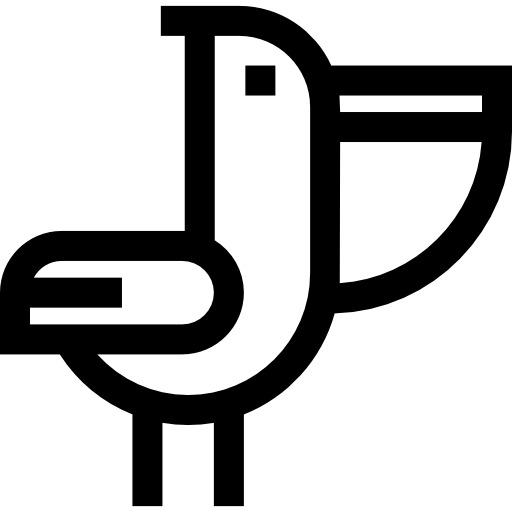ペリカン Basic Straight Lineal icon