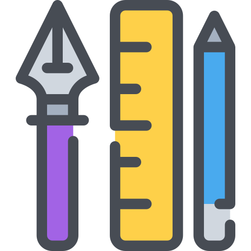 narzędzie do projektowania Justicon Lineal Color ikona